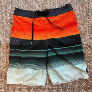 Rip Curl Daybreak Burnt Orange Boardshorts - Boy Size 29